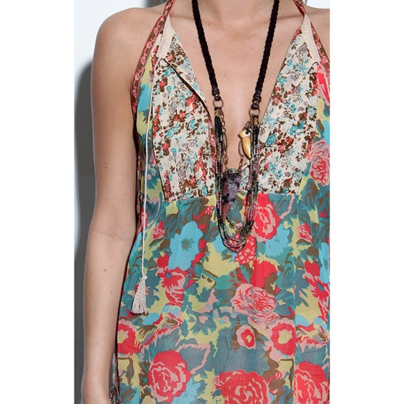 *SOLD* Joie Size Medium Shara Top Floral Pink iG13 - Picture 2 of 8